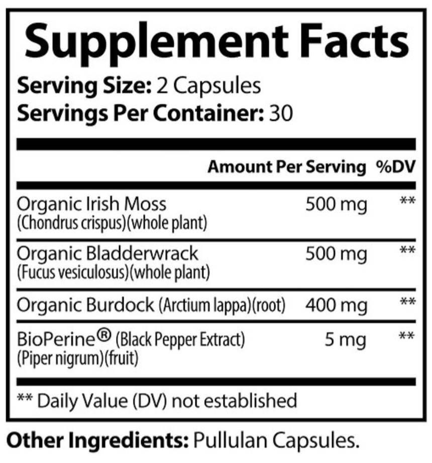 Sea Moss Multivitamin